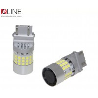 Габарити LED Qline 3157 (P27/7W) White CANBUS (2шт)