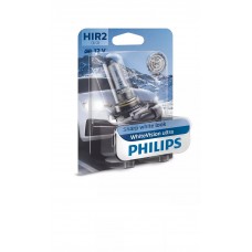 Галогеновая лампа PHILIPS 9012WVUB1 HIR2 12V WhiteVision ultra +60% (3700K) B1