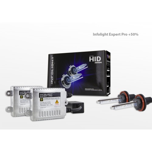 Комплект ксенону Infolight Expert Pro обманка H11 4300K+50%