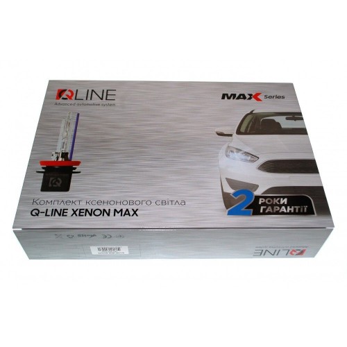 Комплект ксенонового світла QLine Max Light H27 5500К