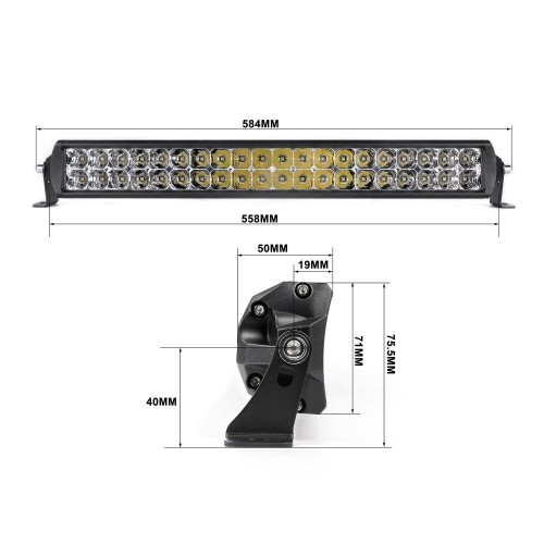 Світлодіодна фара дальнього світла Aled 49-20 240W 6000K 49B810 (1шт.)