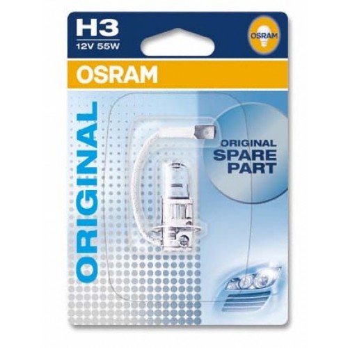 Галогеновая лампа OSRAM H3 64151-01B 55W 12V Pk22S 10X1 Blister