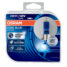 Комплект галогеновых ламп Osram 62211CBB Cool Blue Boost H11 80W 12V PJ19-2 10X2 HardDuopet