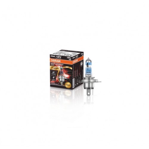 Галогеновая лампа OSRAM H4 64193NB200-FS Night Breaker +200% 60/55W 12V P43T 10X10X1