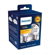 Комплект світлодіодних ламп Philips 11498XUAXM X-tremeUltinon LED gen2 PY21W 12V BAU15s (2 шт.)