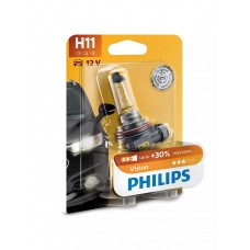 Галогеновая лампа PHILIPS 12362PRB1 H11 55W 12V PGJ19-2 Premium +30%