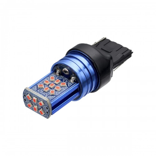 Світлодіодна лампа TBS T20 2016-24SMD-RED W21W W3X16d 12V