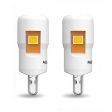 Комплект світлодіодних ламп Philips 11961CU60X2 W5W (T10) LED white Ultinon Pro6000 SI 6000K WHITE