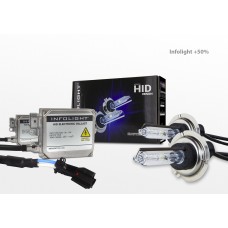 Комплект ксенону Infolight +50% H7 6000K