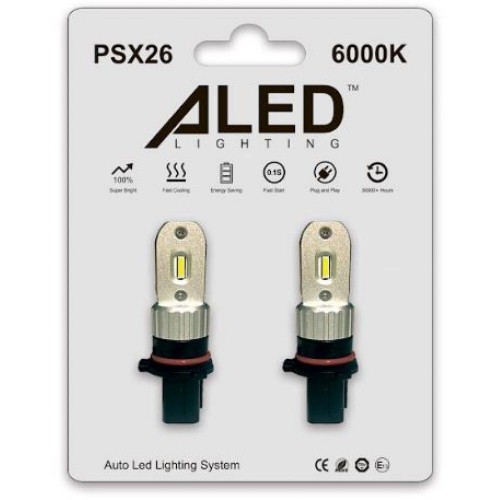 Лампи світлодіодні ALed PSA26 6000K 13W PSX26A01 (2шт)