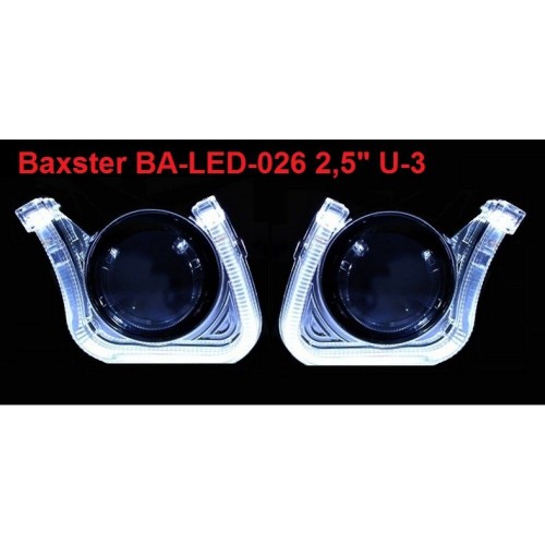 Маска для лінз Baxster BA-LED-026 2,5" U-3 2шт