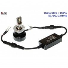 Лампи світлодіодні QLine Ultra +150% D1/D2/D3/D4S 6000K 49W (2шт.)