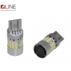 Габарити LED Qline 7443 (W21/5W) White CANBUS (2шт)