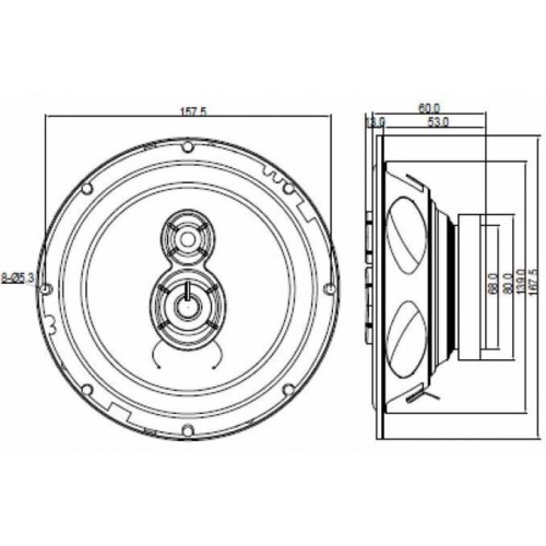 Акустика Blaupunkt ICx 663