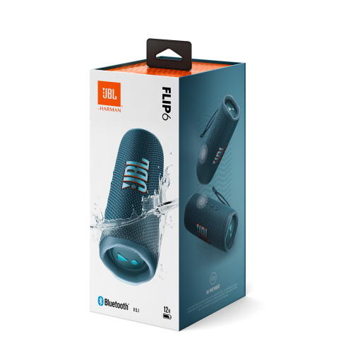 Портативна колонка JBL Flip 6 Blue (JBLFLIP6BLU)