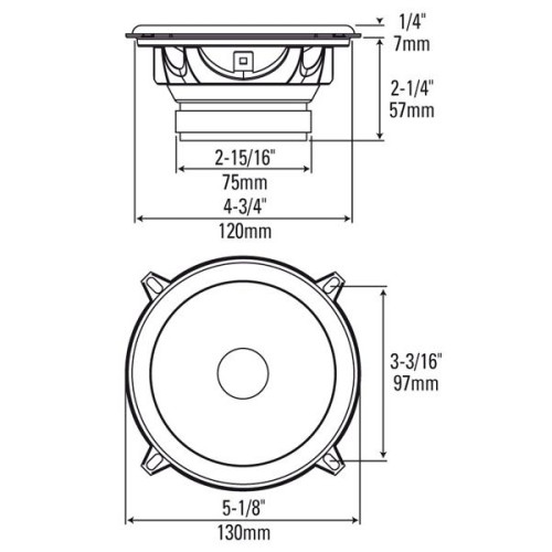 Компонентна акустична система JBL GTO508C