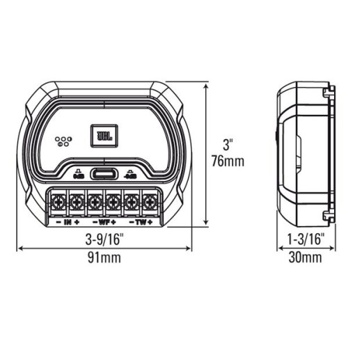 Компонентна акустична система JBL GTO508C