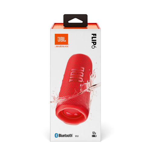 Портативна колонка JBL Flip 6 Red (JBLFLIP6RED)