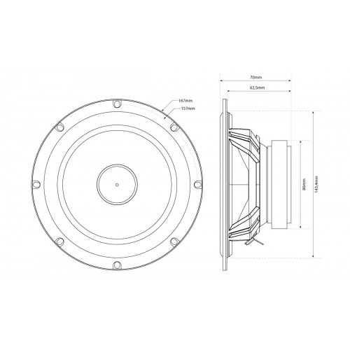 Компонентна акустика MTX TR65S