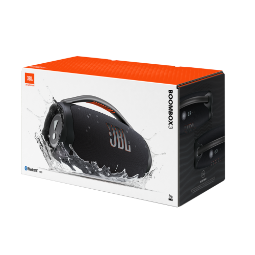 Портативна колонка JBL Boombox 3 Black (JBLBOOMBOX3BLKEP) – JBL MULTIMEDIA – Портативні акустичні системи <br><br> Купити в SQaudio – Купуй вигідно – Можлива адресна доставка – Найкраща ціна сьогодні – Технічна підтримка після покупки 
