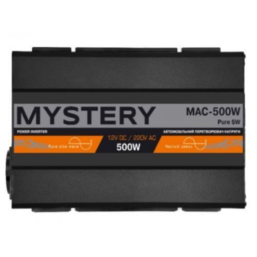 Перетворювач Mystery MAC-500W PURE SW 12/220V