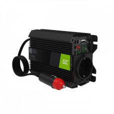 Перетворювач напруги Green Cell PRO INVGC06 12V to 230V 150W/300W з USB модифікований синус