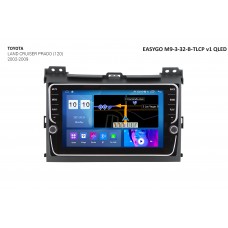 Штатний головний пристрій EasyGo M9-3-32-B-TLCP v1 QLED Toyota Land Cruiser Prado (120)