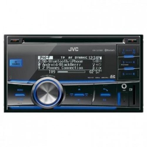 2-DIN CD/MP3-ресивер JVC KW-SD70BTEYD