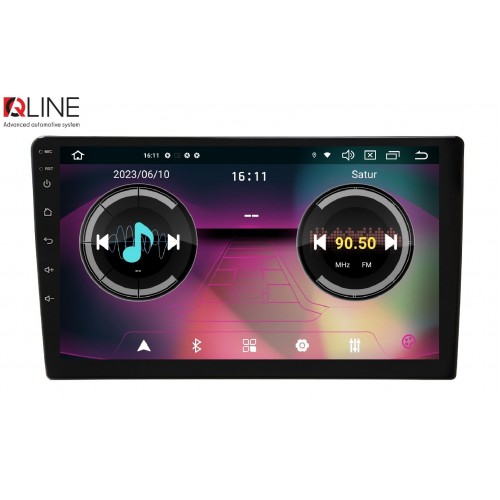 Мультимедійний центр Qline AMR-98256 A13PRO Android 10 8/256 9'