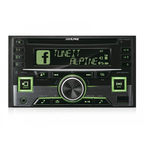 2-DIN CD/MP3-ресивер Alpine CDE-W296BT