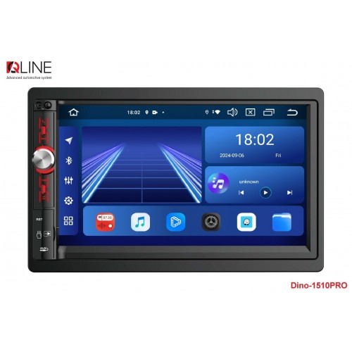 Мультимедіа 2-DIN Qline Dino-1510PRO Android 12 4/64