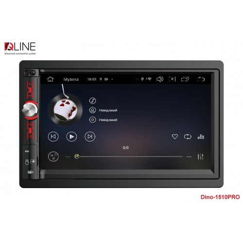 Мультимедіа 2-DIN Qline Dino-1510PRO Android 12 4/64