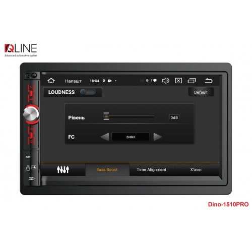 Мультимедіа 2-DIN Qline Dino-1510PRO Android 12 4/64