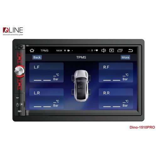 Мультимедіа 2-DIN Qline Dino-1510PRO Android 12 4/64