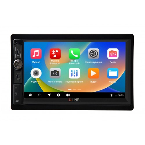 Мультимедіа 2-DIN Qline Dino-1502 Android 11 4/64 з круговим оглядом