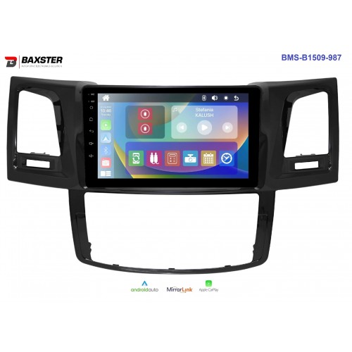 Штатна магнітола Baxster BMS-B1509-987 TOYOTA Fortuner/ Hilux/ SW4 11-15