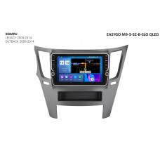 Штатний головний пристрій EasyGo M9-3-32-B-SLO QLED Subaru Legacy, Outback