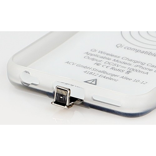 Чехол для беспроводной зарядки ACV 240000-21-01 Inbay для iPhone 6/6S white