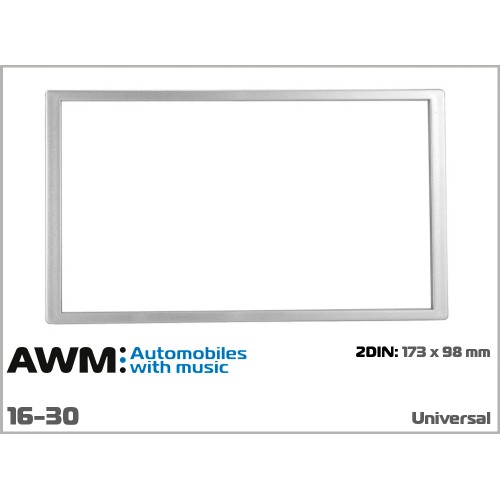 Рамка декоративная универсальная 2 DIN AWM 16-30