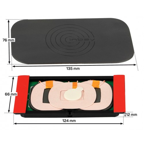 Беспроводное зарядное устройство ACV 240000-03 Inbay (Kit 3) стационарно встраиваемое