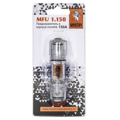 Запобіжник Mystery MFU-1.150 у корпусі (150А mini ANL)