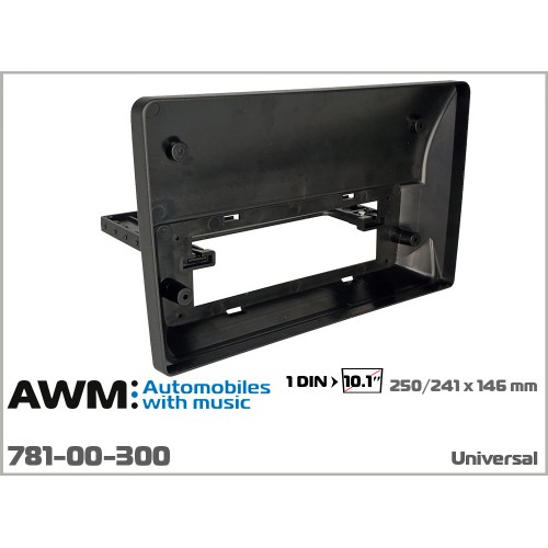 Перехідна рамка универсальная AWM для перехода 1 DIN на 10.1" (781-00-300)