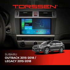 Штатна магнітола Torssen Subaru Outback 15-18 /Legacy 15-18 F9232 4G Carplay DSP