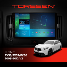 Штатна магнітола Torssen Infiniti FX35/FX37/FX50 2008-2012 V2 F9232 4G Carplay DSP