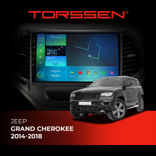 Штатна магнітола Torssen Jeep Grand Cherokee 14-18 FL9 4+64Gb 4G Carplay DSP