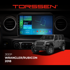 Штатна магнітола Torssen Jeep Wrangler/Rubicon 2018 F9432 4G Carplay DSP