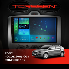 Штатна магнітола Torssen Ford Focus 05-11 conditioner FL9 4+64Gb 4G Carplay DSP