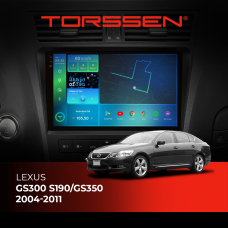 Штатна магнітола Torssen 2K Lexus GS300 S190/GS350 04-11 F96128 4G Carplay DSP