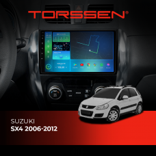 Штатна магнітола Torssen Suzuki SX4 06-12 FL9 4+64Gb 4G Carplay DSP