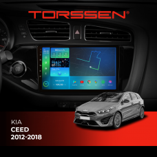 Штатная магнитола Torssen Kia Ceed 12-18 F98256 4G Carplay